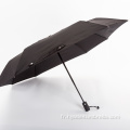 Parapluie Pliant Automatique Homme Noir Large